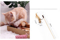 Funny Cat Hemp Rope Feather Toy Set