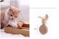 Funny Cat Hemp Rope Feather Toy Set