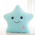 Super Cute Light Up Smiling Star Emoji Pillow Cushion Plush Stuffed Toys