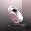 IN ONE Portable Neck Massager with Heating Function 3 Massage Modes and 15 Levels Speeds with Remote Control (Pink)
