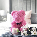 Pink teddy bear rose flower