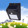 SYK® Infrared & Light Sensor Solar Powered Waterproof LED Wall Light