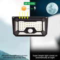 SYK® Infrared & Light Sensor Solar Powered Waterproof LED Wall Light