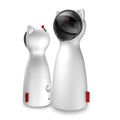 led laser automatic white cat toys