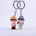 Romantic Cute Cartoon Lovers Keychain