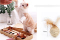Funny Cat Hemp Rope Feather Toy Set