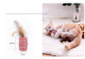 Funny Cat Hemp Rope Feather Toy Set