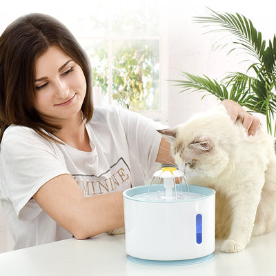 Cat Water Fountain Dog Drinking Bowl