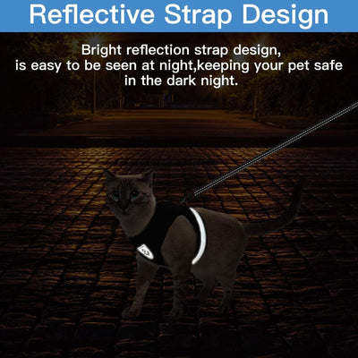 Breathable Adjustable Pet Reflective Chest Strap