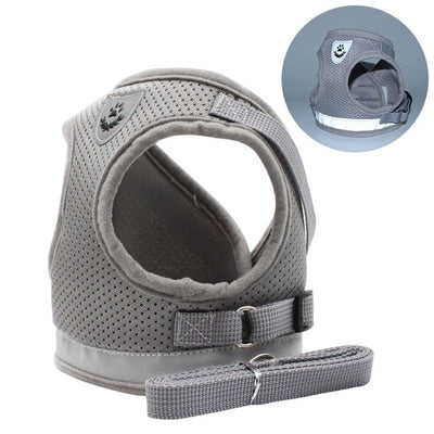 Breathable Adjustable Pet Reflective Chest Strap