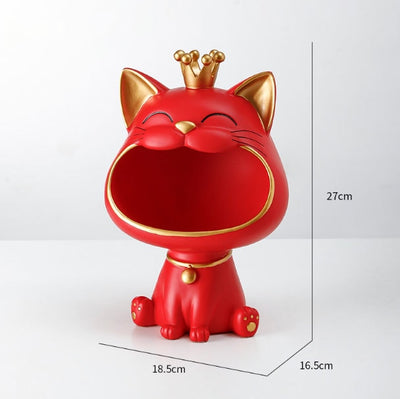 Royal Lucky Laughing Cat Living Room Modern Decoration