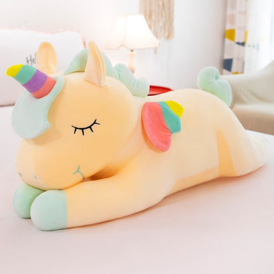 Unicorn Awake Cute Pillow Cushion Plush Toy 