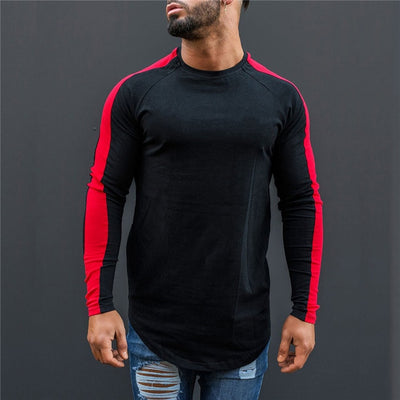 Long Sleeve O-Neck T Shirt for Men