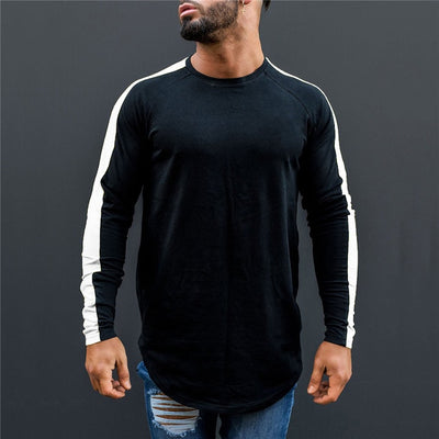 Long Sleeve O-Neck T Shirt for Men