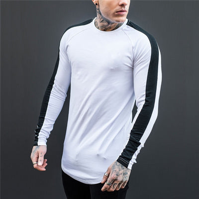 Long Sleeve O-Neck T Shirt for Men