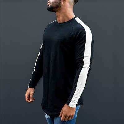 Long Sleeve O-Neck T Shirt for Men