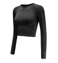 LANTECH® Sports Yoga Shirts Gym Seamless Crop Tops