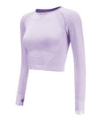 LANTECH® Sports Yoga Shirts Gym Seamless Crop Tops