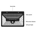 SYK® Infrared & Light Sensor Solar Powered Waterproof LED Wall Light